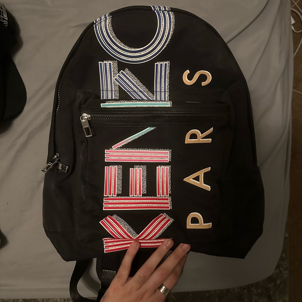 KENZO Sport Logo Nylon Backpack
